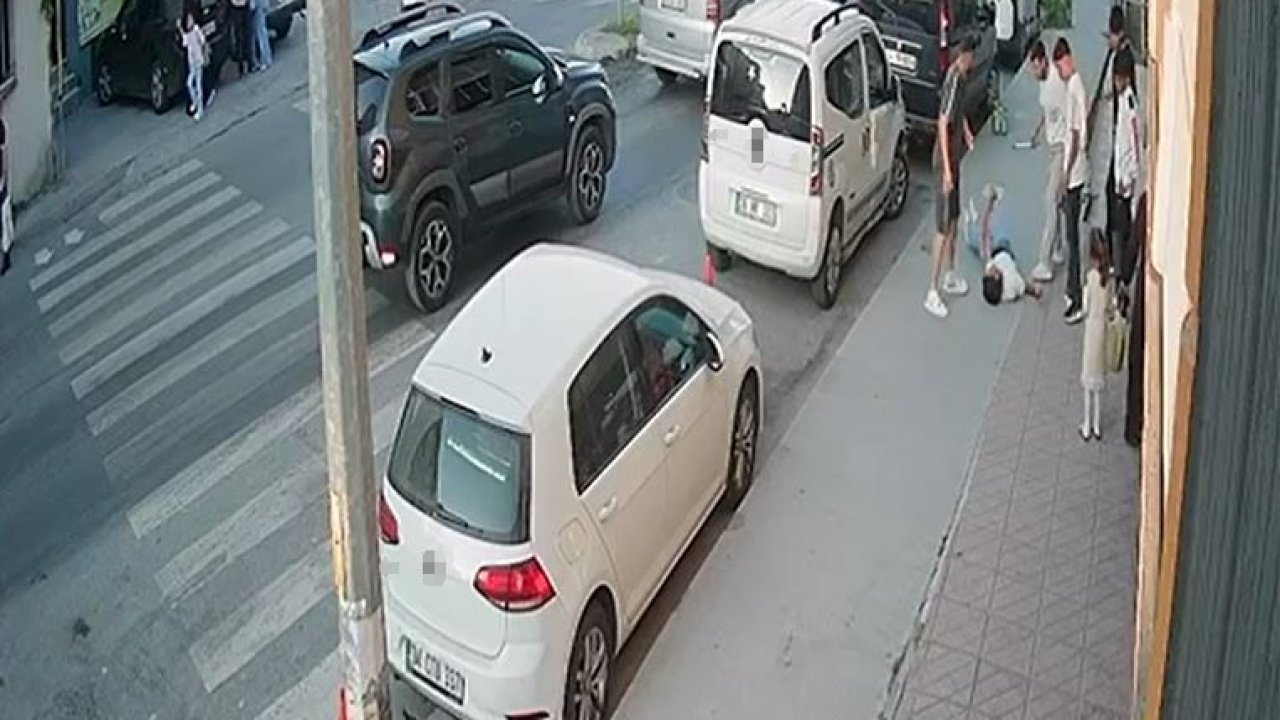 Arnavutköy’de bir gence sokak ortasında sopalı saldırı