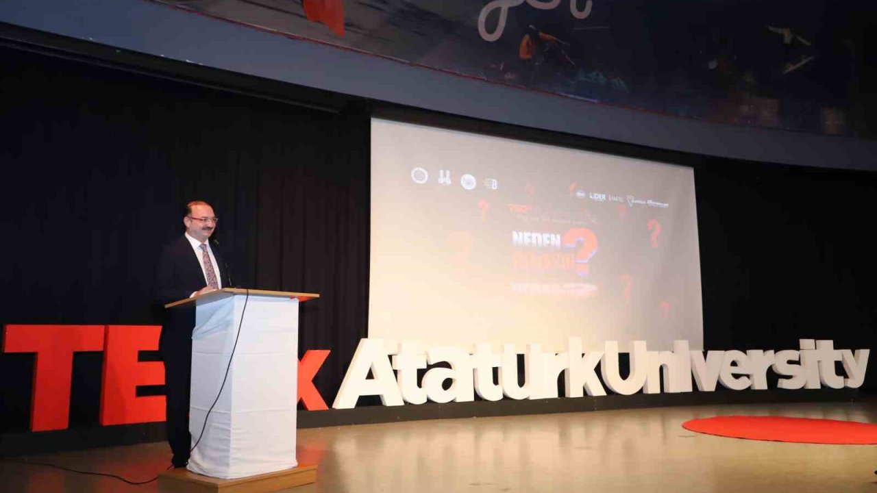 Tedxatatürkuniversity etkinliği "neden olmasın?" temasıyla gerçekleşti