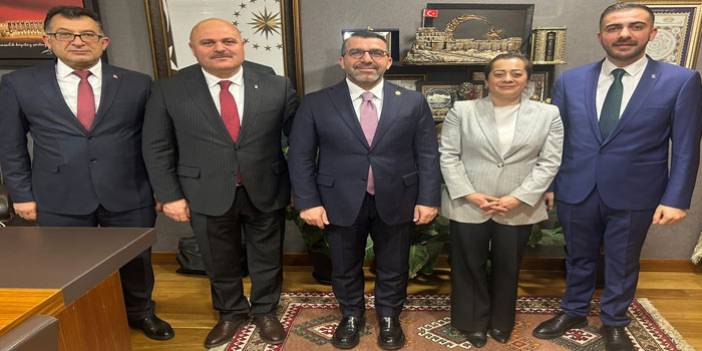Çalkın, TBMM’de Kars teşkilatıyla bir araya geldi