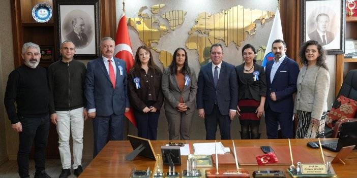 Mali Müşavirlerden Belediyeye Ziyaret