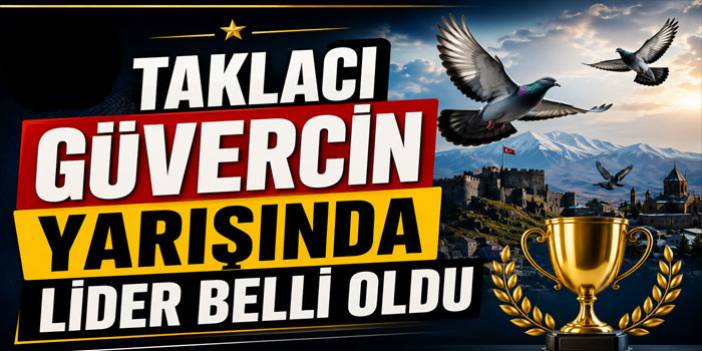 Kars Taklacı Güvercin Federasyonu'nda Puan Tablosu Açıklandı