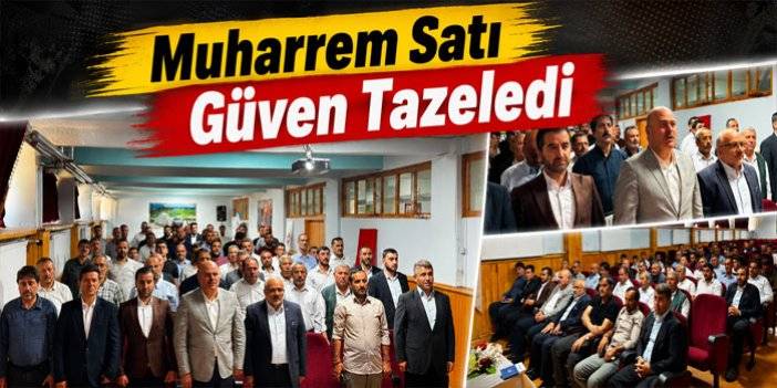 Muharrem Satı Diyanet-Sen Kars Şube Başkanlığına Yeniden Seçildi