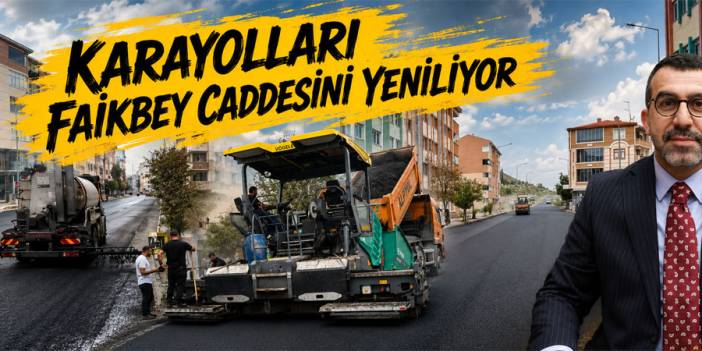 Kars’ın Ana Caddesi Yenileniyor