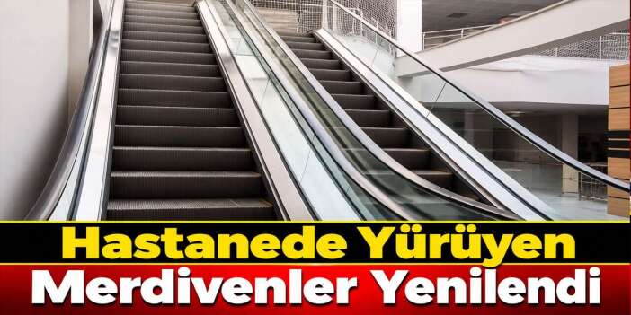 Harakani Hastanesi’nde Yürüyen Merdiven Arızası Giderildi