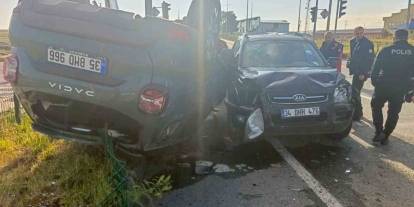 Kars’ta trafik kazası: 2 yaralı