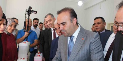 Sanayi ve Teknoloji Bakanı Kacır, Siirt’te iş insanlarıyla bir araya geldi