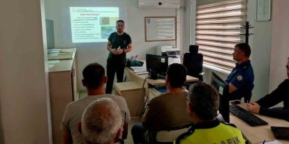 Hamamözü’nde kamu personeline kenelere karşı eğitim