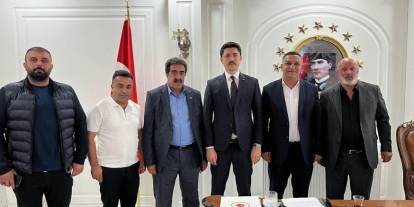 Kars ESOB Başkanlarından Kaymakam Kahraman’a Ziyaret