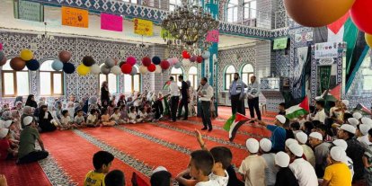 Diyarbakır’da yaz Kur’an kurslarında "Filisten’e Destek" programı