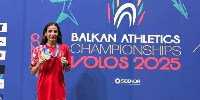Kars’lı milli Atlet Bahar Yıldırım Balkan Şampiyonu oldu!