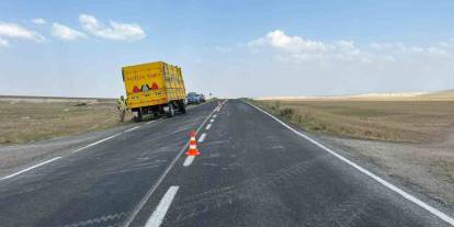 Akyaka’da maddi hasarlı trafik kazası