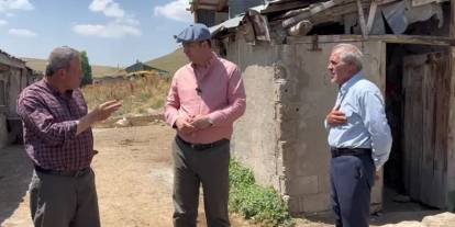 Milletvekili Alp: “110 hanelik köyde 1 ahır dezenfekte edilmiş”