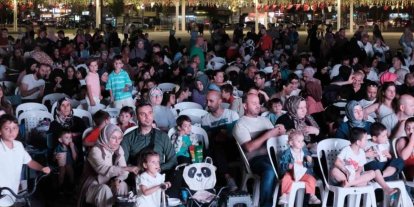 İzmit’te yıldızların altında "Rafadan Tayfa" keyfi