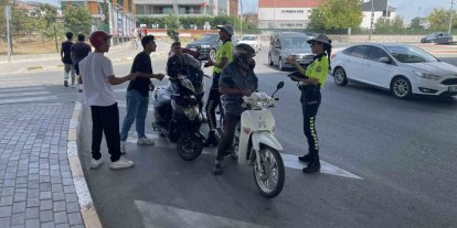Tekirdağ’da motosiklet denetimleri