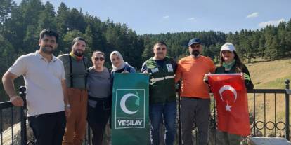 Yeşilay Kars Şubesi Eko Turizm Bölgesinde