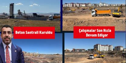 Kars 500 Yataklı Devlet Hastanesi İnşaatında Çalışmalar Hızlandı