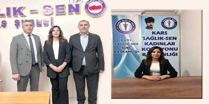 Sağlık-Sen Kars Şubesi Kadınlar Komisyonu Başkanlığına Atama