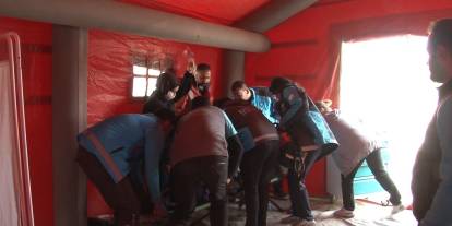 Kars’ta HAP Tatbikatı gerçeği aratmadı