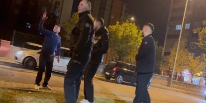 Alkollü yakalanmamak için şoför olduğunu inkar eden şahıs ekiplere zorluk çıkardı