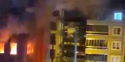 Kütahya’da apartman dairesinde yangın: 5 kişi kurtarıldı