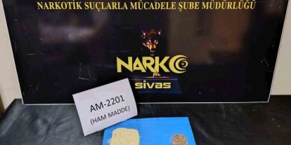 Sivas’ta uyuşturucu operasyonu: 3 kişi tutuklandı