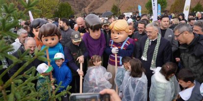Gürsu tek yürek oldu, binlerce fidanla doldu
