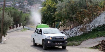 Bozdoğan’da karasinekle mücadele