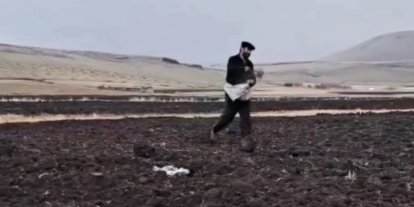 Kars’ta güzlük ekim yapılıyor