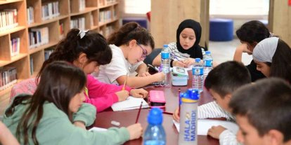 Osmangazi’de çocuklar hayallerini kağıda döküyor