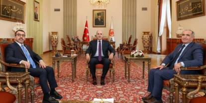 TBMM Başkanı Numan Kurtulmuş'a ziyaret