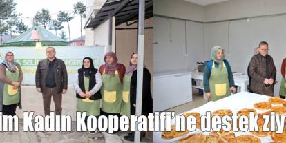 Vali Polat’tan Selim Kadın Kooperatifi’ne destek ziyareti