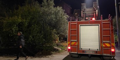 Serik’te korkutan ev yangını