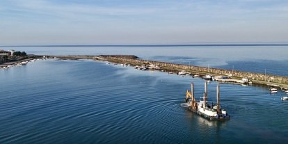 Kurupelit Marina’da deniz temizliği