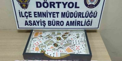 Hatay’da kumar baskını: 10 kişiye ceza yağdı