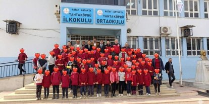Antakya’da öğrencilere "Balık Yiyelim, Sağlıklı Büyüyelim Projesi" anlatıldı