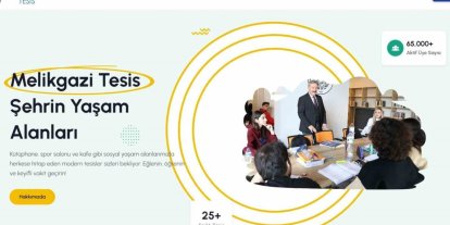Melikgazi’de tüm sosyal tesisler tek bir dijital platformda toplandı