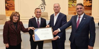 Türk Patent ve Marka Kurumu’ndan Hasan Altun’a teşekkür belgesi