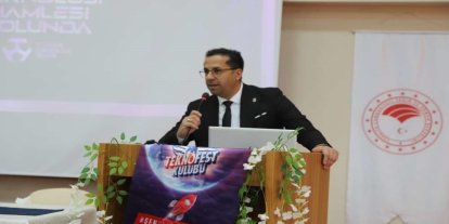 Ardahan’da "Teknofest Türkiye şampiyonluğu tecrübe paylaşımı" yapıldı