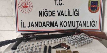 Niğde’de yasadışı silahlanmaya operasyon: 1 gözaltı