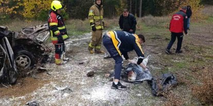 Otomobil ile tır çarpıştı: 1 ağır yaralı