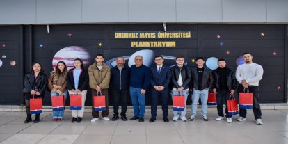 OMÜ’de UyumFest’25’te derece alan öğrencilere özel gezi