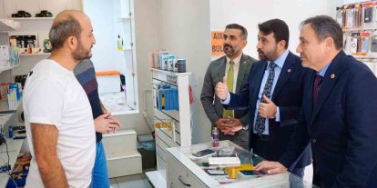 AK Parti heyeti Safranbolu’da esnafların taleplerini dinledi