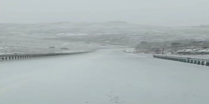 Denizli’nin yüksek kesimlerinde kar yağışı başladı