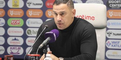 Çağdaş Atan: "Maalesef bir dalgınlık, yediğimiz gol, iyi oynarken cezalandırıldık açıkçası"