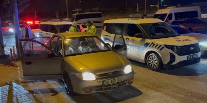 Uygulama yapan polise çarpıp, kaçan şahıs tutuklandı