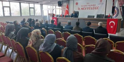 Elazığ’da vaizler bir araya geldi