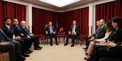 Dışişleri Bakanı Fidan, Iraklı mevkidaşı Hüseyin ile görüştü