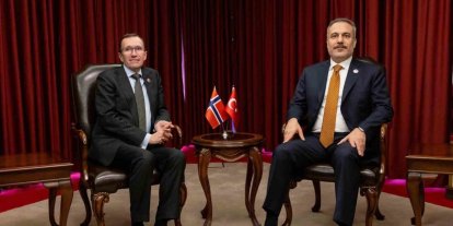 Dışişleri Bakanı Fidan, Norveçli mevkidaşı Eide ile görüştü