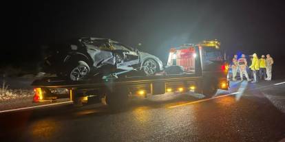 Kars’ta Trafik kazası 2 yaralı var!