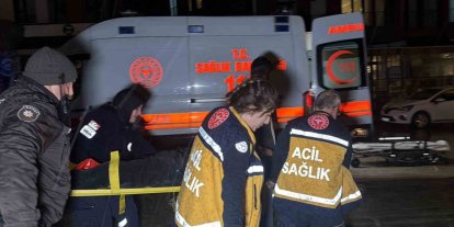 Park halindeki tıra çarpan motosiklet sürücüsü ağır yaralandı